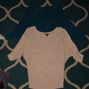 Two Express Sweaters Medium